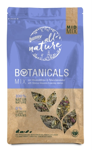 Bunny Nature Botanicals Midi Mix Hibiscusbloesem / Peterselie Stelen 150 GR - 0031 Shop