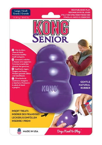 Kong Senior Paars LARGE 10,5X7X7 CM - 0031 Shop