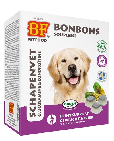 Biofood Schapenvet Maxi Bonbons Souplesse 40 ST - 0031 Shop