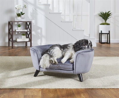 Enchanted Pet Enchanted Hondenmand / Sofa Romy Pewter Grijs 67,5X40,5X30,5 CM - 0031 Shop