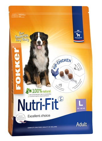 Fokker Nutri-Fit Adult Large 13 KG - 0031 Shop