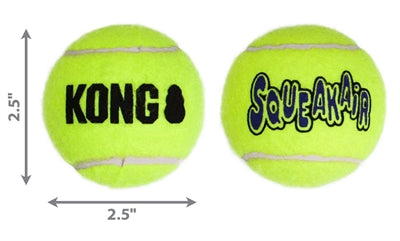 Kong Squeakair Tennisbal Geel Met Piep - 0031 Shop