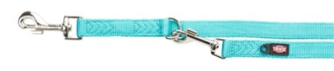 Trixie Hondenriem Premium Dubbelgestikt Verstelbaar Oceaan Blauw - 0031 Shop