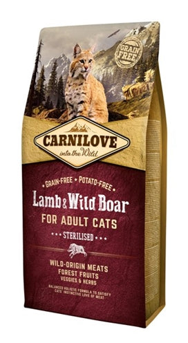 Carnilove Lamb / Wild Boar Sterilised - 0031 Shop