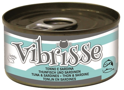 Vibrisse Cat Tonijn / Sardines 70 GR (24 stuks) - 0031 Shop
