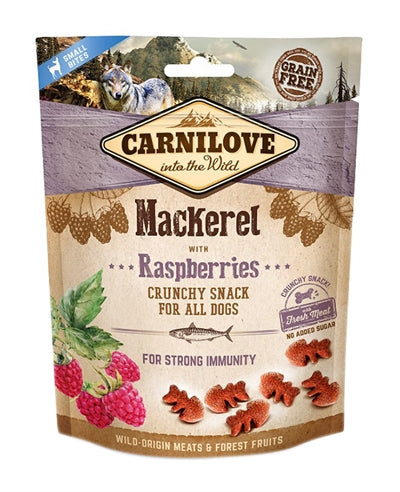 Carnilove Crunchy Snack Makreel / Framboos 200 GR - 0031 Shop