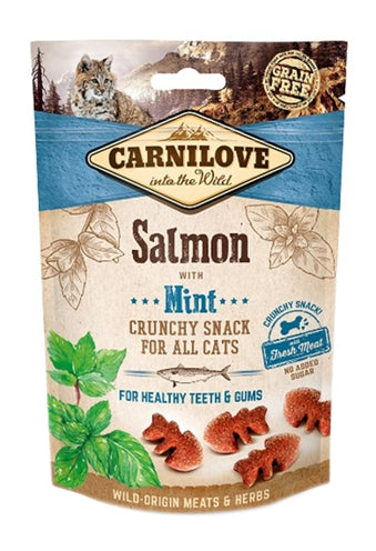 Carnilove Crunchy Snack Zalm / Munt 50 GR - 0031 Shop