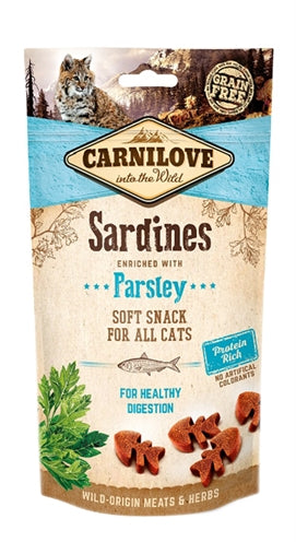 Carnilove Soft Snack Sardines / Peterselie 50 GR - 0031 Shop