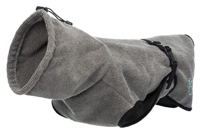 Trixie Badjas Hond Badstof Grijs - 0031 Shop