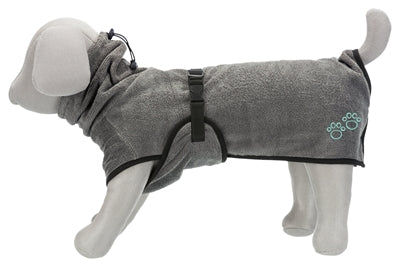 Trixie Badjas Hond Badstof Grijs - 0031 Shop