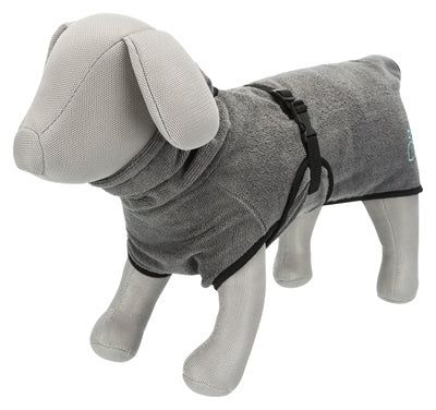 Trixie Badjas Hond Badstof Grijs - 0031 Shop