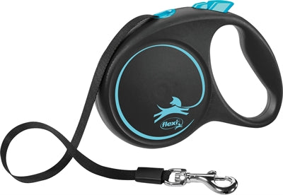 Flexi Rollijn Black Design Tape Blauw - 0031 Shop