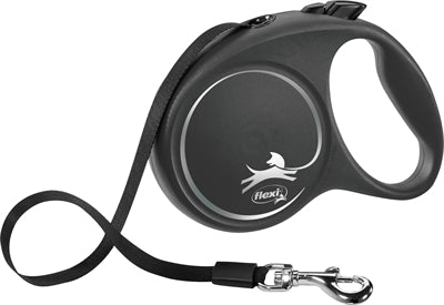 Flexi Rollijn Black Design Tape Zwart - 0031 Shop