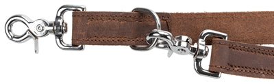 Trixie Hondenriem Rustic Verstelbaar Vetleer Donkerbruin - 0031 Shop