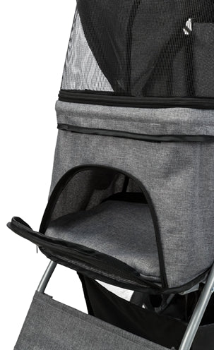 Trixie Hondenbuggy Grijs 47X80X100 CM TOT 15 KG - 0031 Shop