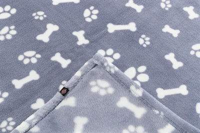 Trixie Hondendeken Kenny Fleece Bot / Pootjes Blauw - 0031 Shop