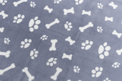 Trixie Hondendeken Kenny Fleece Bot / Pootjes Blauw - 0031 Shop