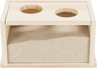 Trixie Zandbad Voor Muizen / Hamsters Hout 20X12X12 CM - 0031 Shop