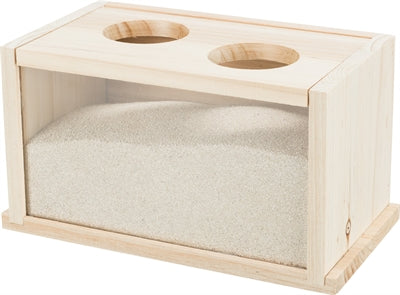 Trixie Zandbad Voor Muizen / Hamsters Hout 20X12X12 CM - 0031 Shop