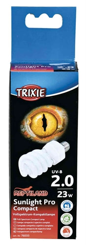 Trixie Reptiland Sunlight Pro Compact 2.0 Uv-B Lamp 23 WATT 6X6X15,2 CM - 0031 Shop