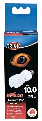 Trixie Reptiland Desert Pro Compact 10.0 Uv-B Lamp 23 WATT 6X6X15,2 CM - 0031 Shop