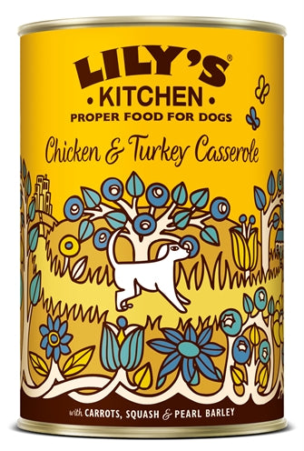 Lily's Kitchen Dog Chicken / Turkey Casserole 6X400 GR - 0031 Shop
