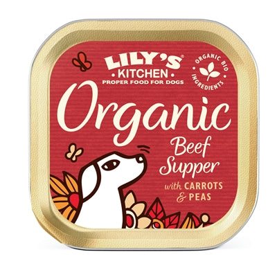 Lily's Kitchen Dog Organic Beef Supper 11X150 GR - 0031 Shop