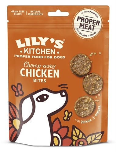 Lily's Kitchen Dog Chomp-Away Chicken Bites 70 GR - 0031 Shop