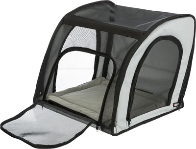 Trixie Autostoel Grijs / Zwart 44X40X37 CM - 0031 Shop
