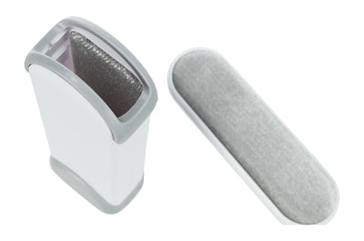 Trixie Harenpluizenborstel Met Reinigingsstation Wit / Grijs 33 CM - 0031 Shop