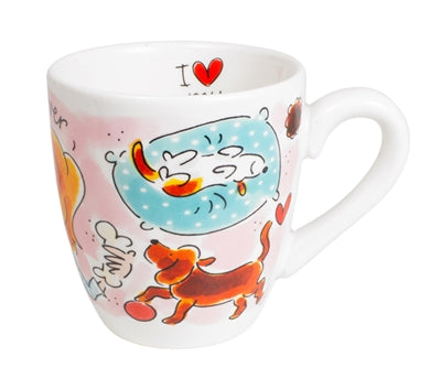 Blond Amsterdam Kopje Dog Lover 0,2L 8X8X8,5CM - 0031 Shop