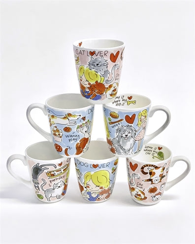 Blond Amsterdam Mok Dog Lover 0,35L 9X9X11CM - 0031 Shop
