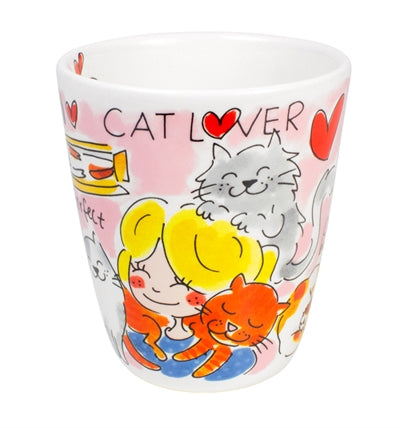Blond Amsterdam Mok Cat Lover 0,35L 9X9X11CM - 0031 Shop