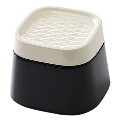 Savic Ergo Cube Voerbak Creme / Zwart 22X22X16 CM - 0031 Shop
