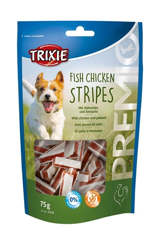 Trixie Premio Fish Chicken Stripes 75 GR - 0031 Shop
