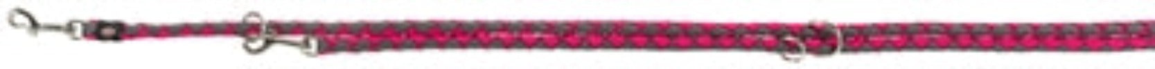 Trixie Hondenriem Cavo Verstelbaar Fuchsia / Grijs - 0031 Shop