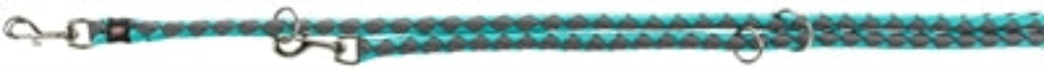 Trixie Hondenriem Cavo Verstelbaar Oceaan Blauw / Grijs 200X1,8 CM - 0031 Shop