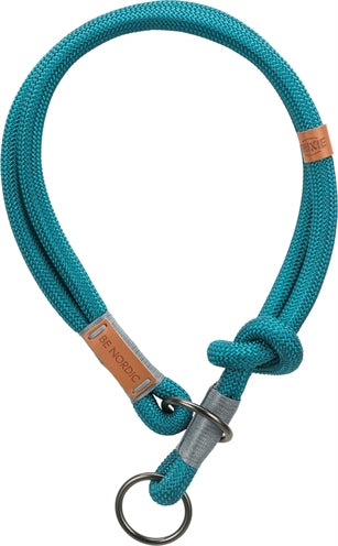 Trixie Halsband Hond Be Nordic Slip Met Stop Petrol / Lichtgrijs - 0031 Shop