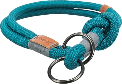 Trixie Halsband Hond Be Nordic Slip Met Stop Petrol / Lichtgrijs - 0031 Shop