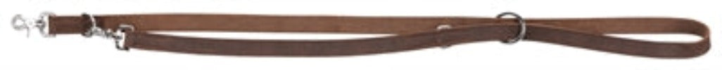 Trixie Hondenriem Rustic Verstelbaar Vetleer Donkerbruin - 0031 Shop