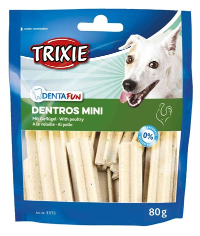 Trixie Denta Fun Dentros Mini Gevogelte 80 GR - 0031 Shop