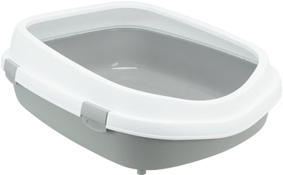Trixie Kattenbak Primo Met Rand Grijs / Wit XXL 71X56X25 CM - 0031 Shop