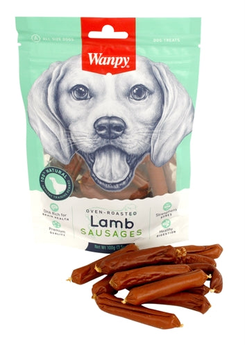 Wanpy Oven-Roasted Lamb Sausages 100 GR - 0031 Shop
