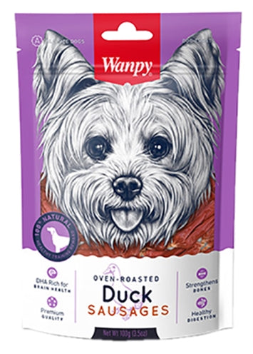 Wanpy Oven-Roasted Duck Sausages 100 GR - 0031 Shop