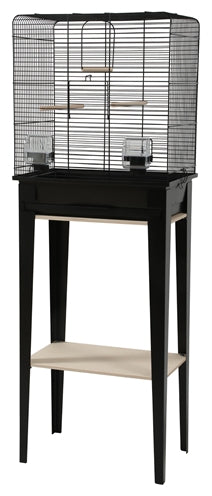 Zolux Vogelkooi Chic Loft Met Meubel Zwart - 0031 Shop