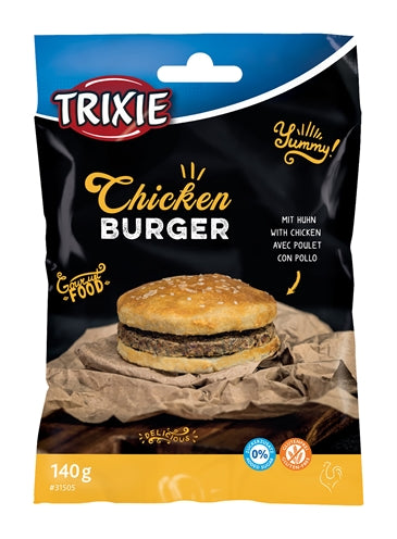 Trixie Chicken Burger 9 CM 140 GR - 0031 Shop