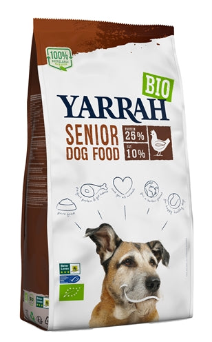Yarrah Dog Biologische Brokken Senior 10 KG - 0031 Shop