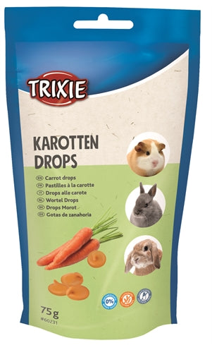 Trixie Knaagdier Drops Wortel 75 GR - 0031 Shop