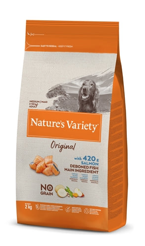 Natures Variety Original Adult Medium / Maxi Salmon No Grain - 0031 Shop