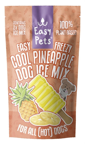 Easypets Easy Freezy Dog Ice Hondenijs Ananas 2X55GR - 0031 Shop